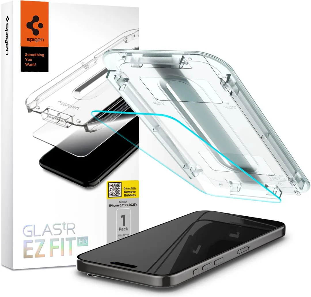 Spigen Glas.tR EZ Fit iPhone 15 Pro