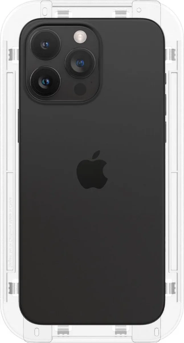 Spigen Glas.tR EZ Fit iPhone 15 Pro - Verhard Glas