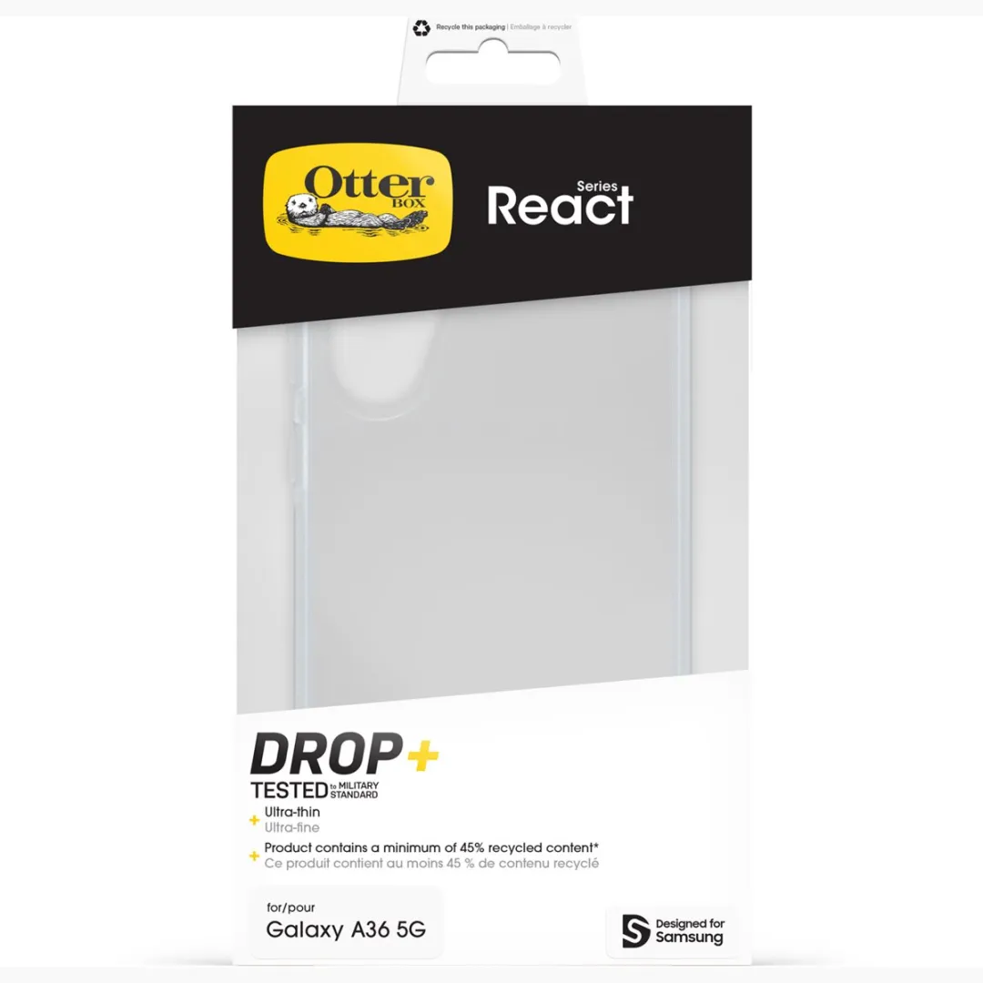 OtterBox React Case Samsung Galaxy A36 77-97785 - Transparant