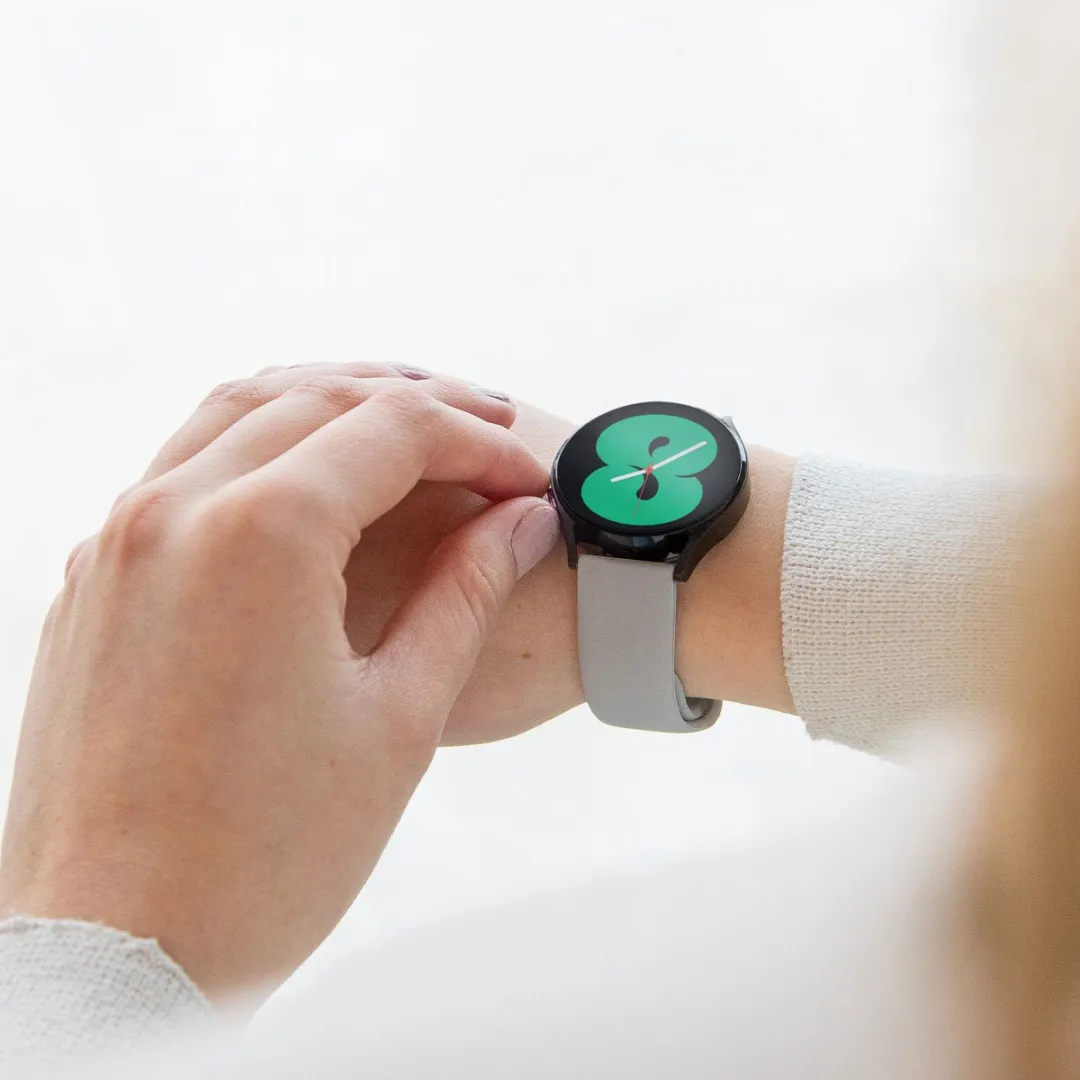 Imoshion Siliconen Sportband 22mm - Grijs