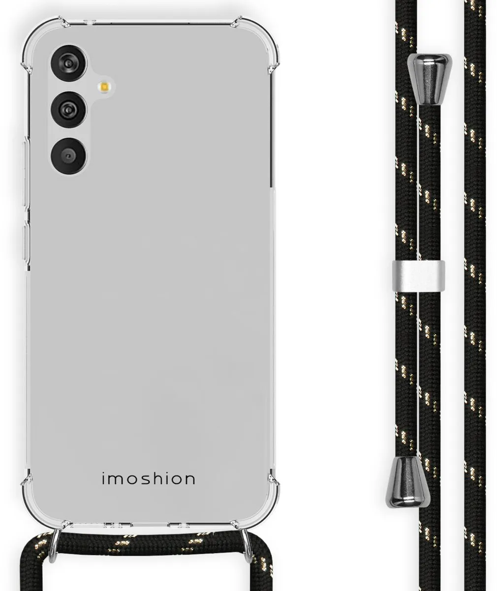 Imoshion Hoesje Samsung Galaxy A34 5G - Zwart & Goud