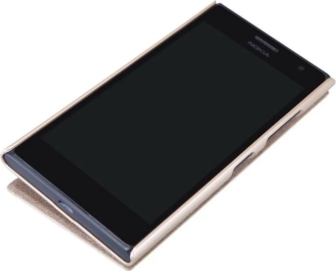Nillkin Sparkle Series Hoesje Sony Xperia E3 - Goud - afbeelding 3 van 4