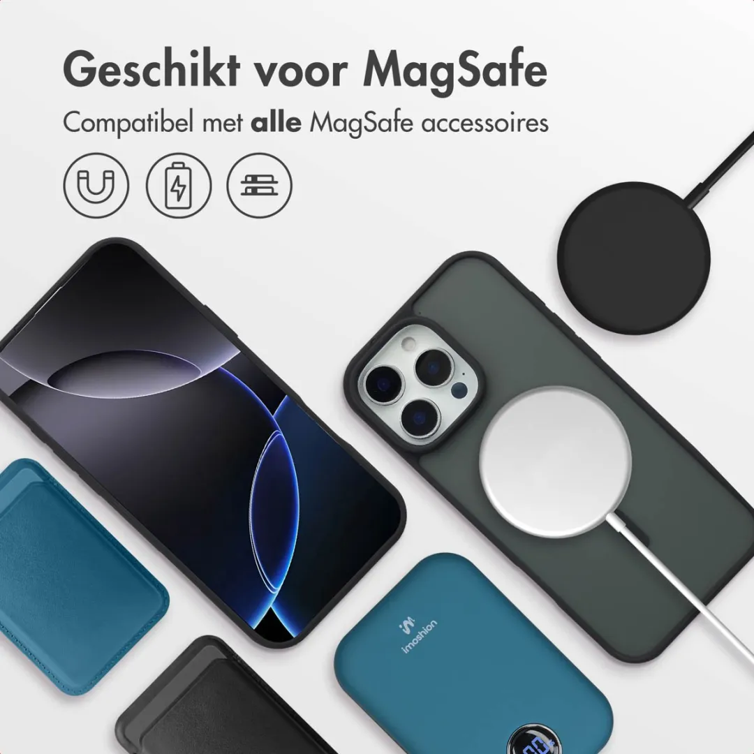 Imoshion iPhone 16 Pro Max MagSafe Hoesje - Zwart