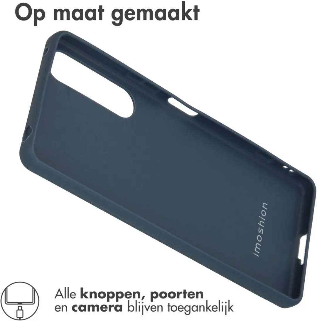 imoshion Hoesje Sony Xperia 5 IV - Donkerblauw