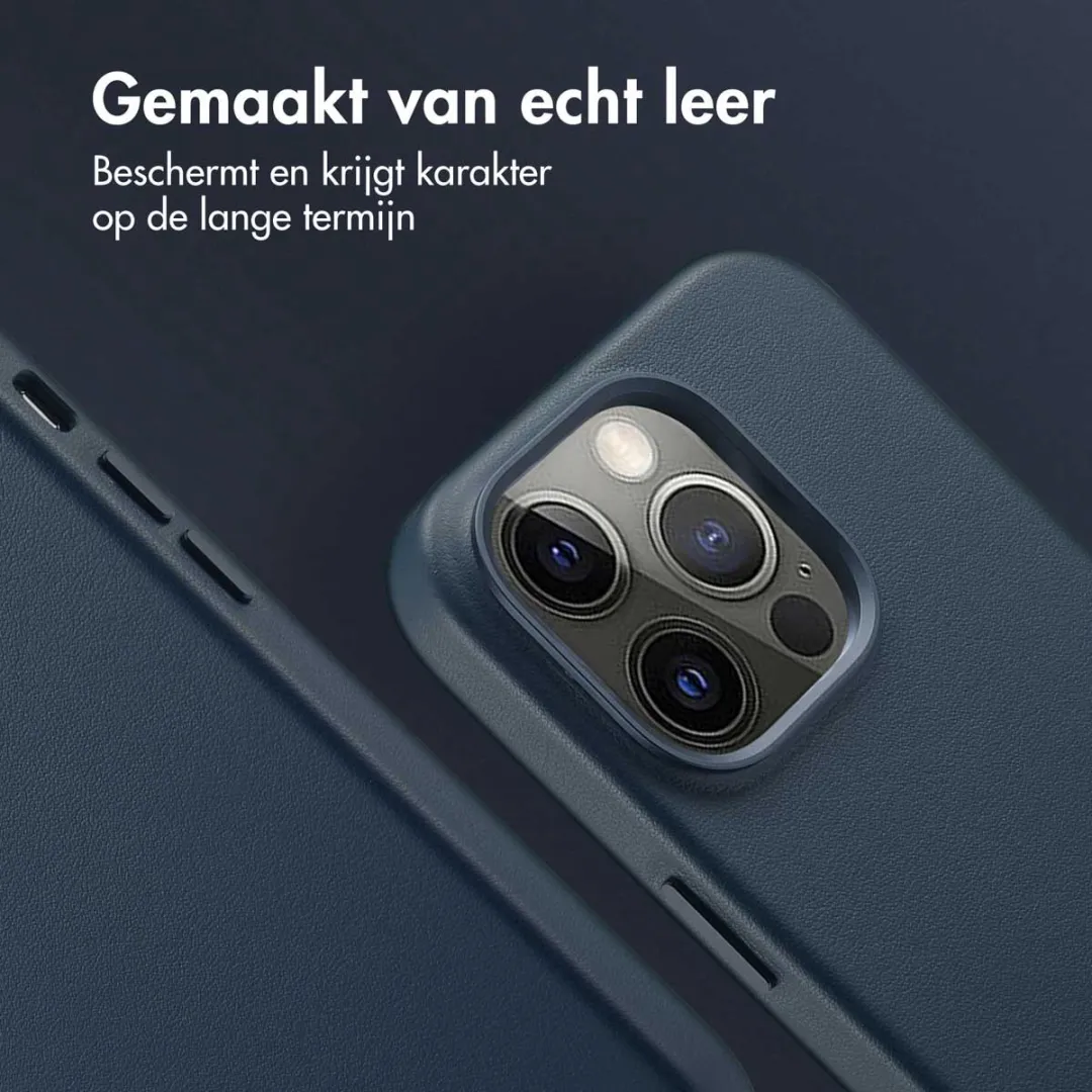 Accezz Hoesje iPhone 14 Pro Nightfall Blue - 2 Pasjes - MagSafe