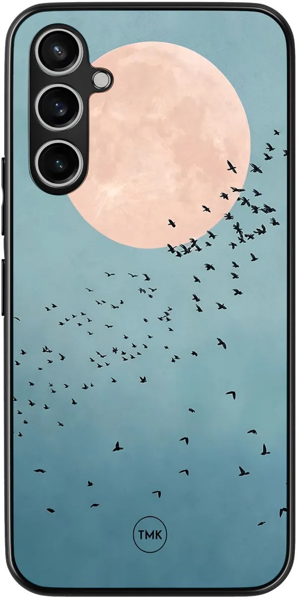 Casevibes Galaxy A54 Moon Birds Hoesje