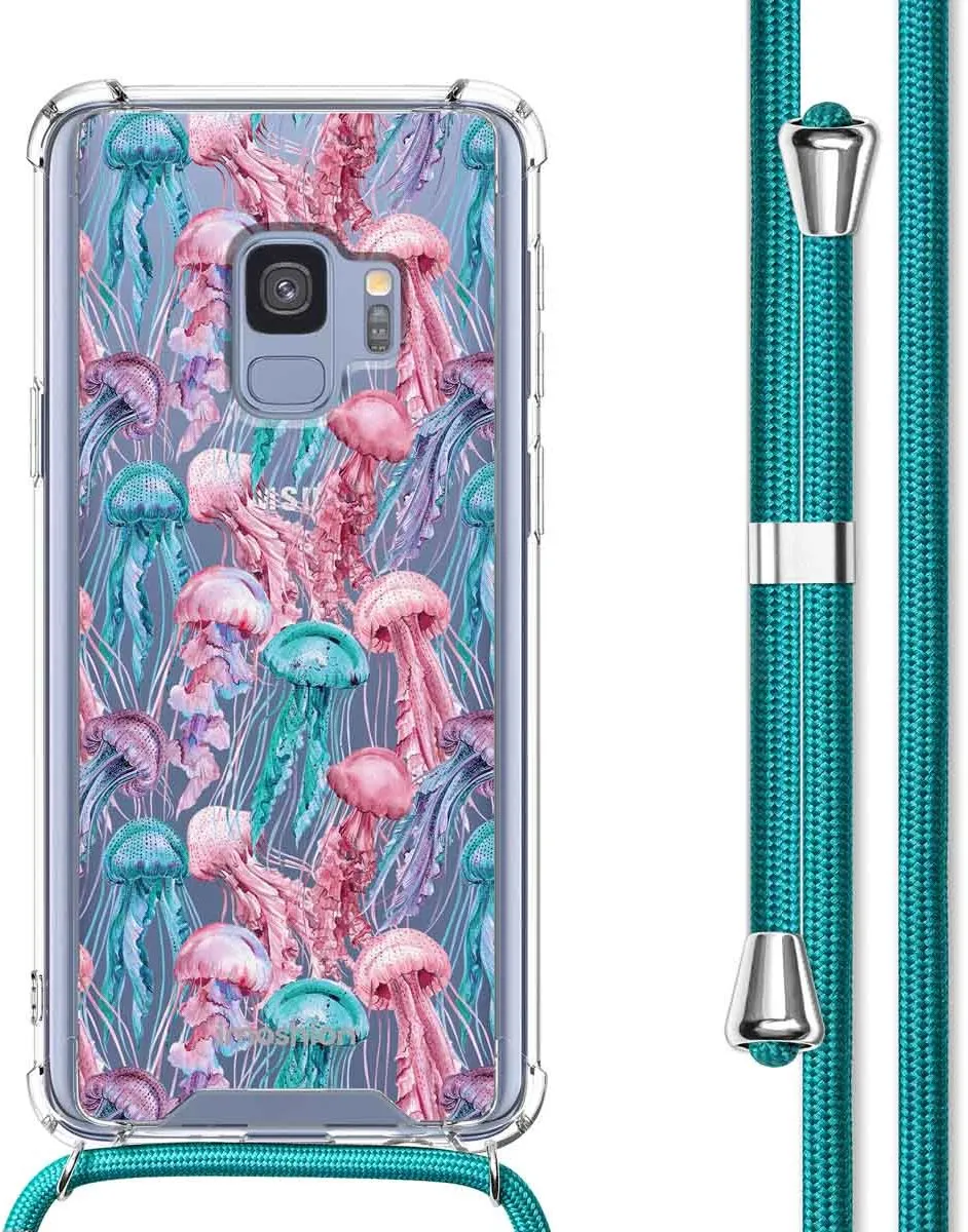Imoshion Galaxy S9 Design Hoesje - Jellyfish Watercolor