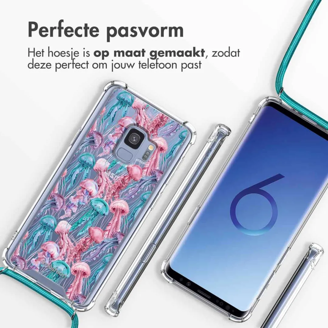 Imoshion Galaxy S9 Design Hoesje - Jellyfish Watercolor