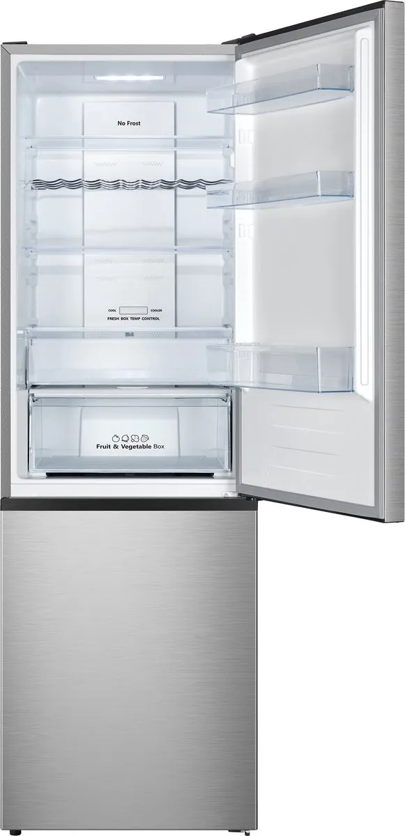 Hisense RB372N4CCD Vrijstaande Koel-Vriescombinatie 292L - D Energielabel