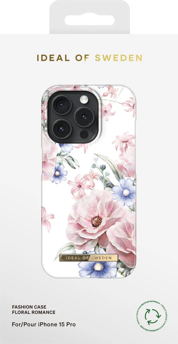 iDeal of Sweden Fashion Case iPhone 15 Pro IDFC-I2361P-58 - Floral Romance - afbeelding 3 van 5