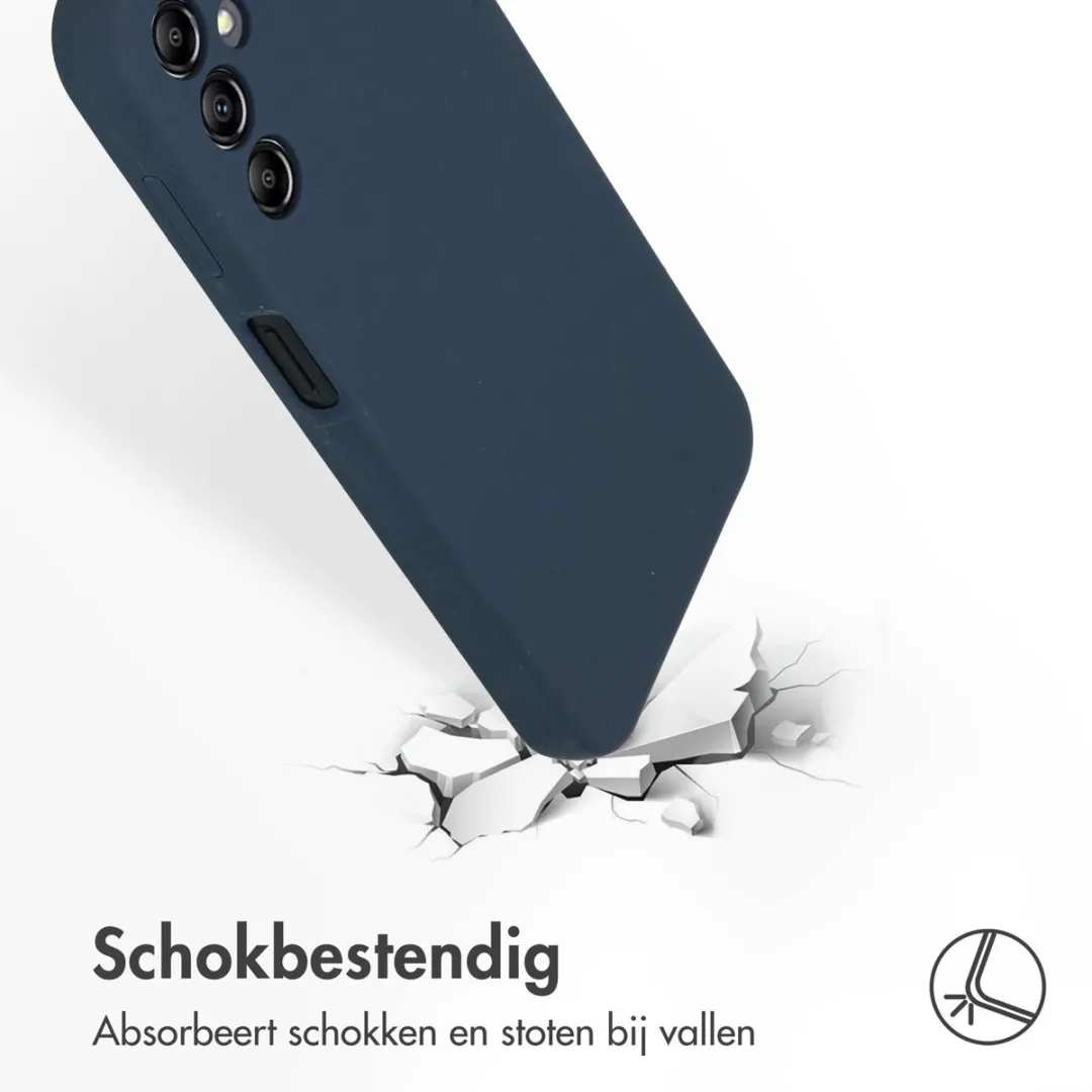 Accezz Hoesje Samsung Galaxy A14 5G - Donkerblauw