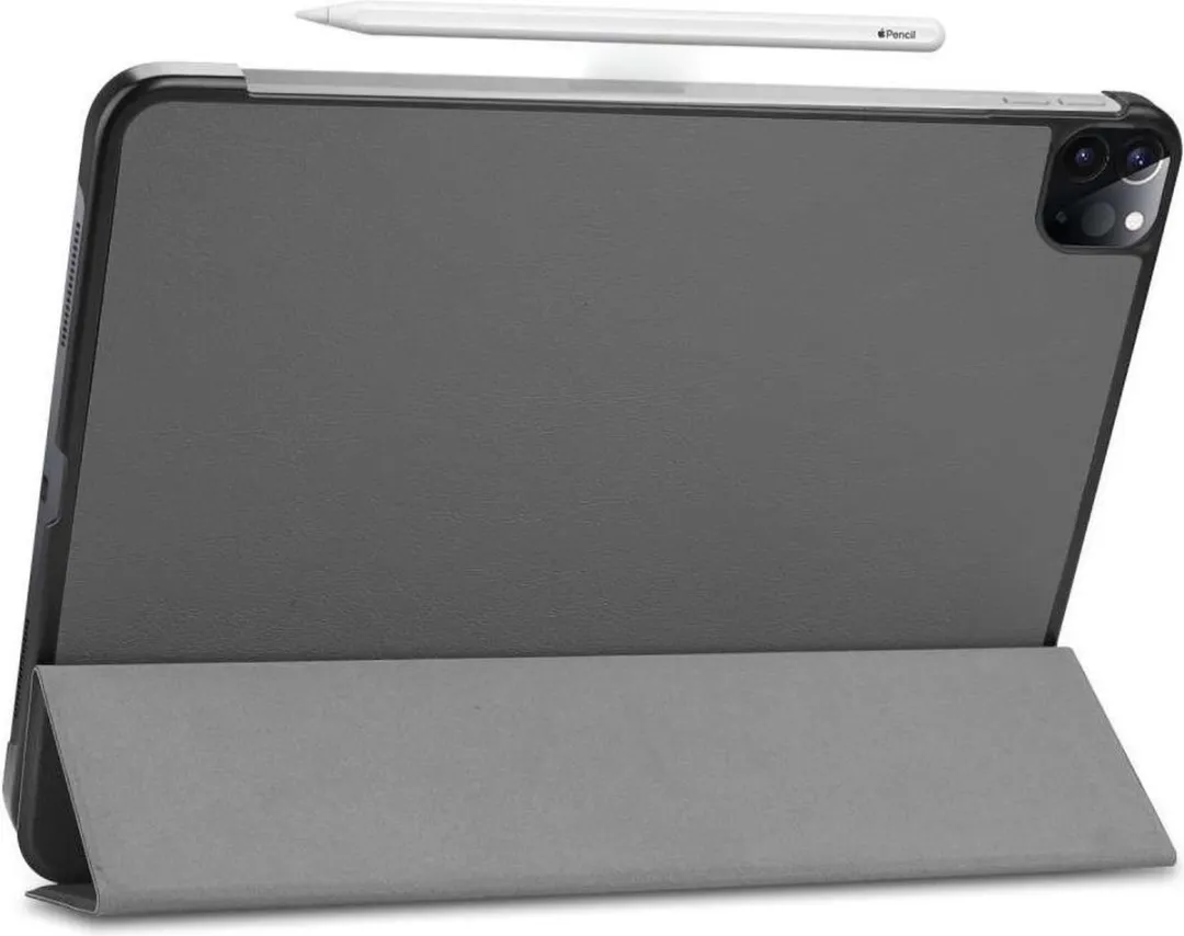 Just in Case Smart Tri-Fold Hoes iPad Pro 12.9 2021/2022 - Grijs