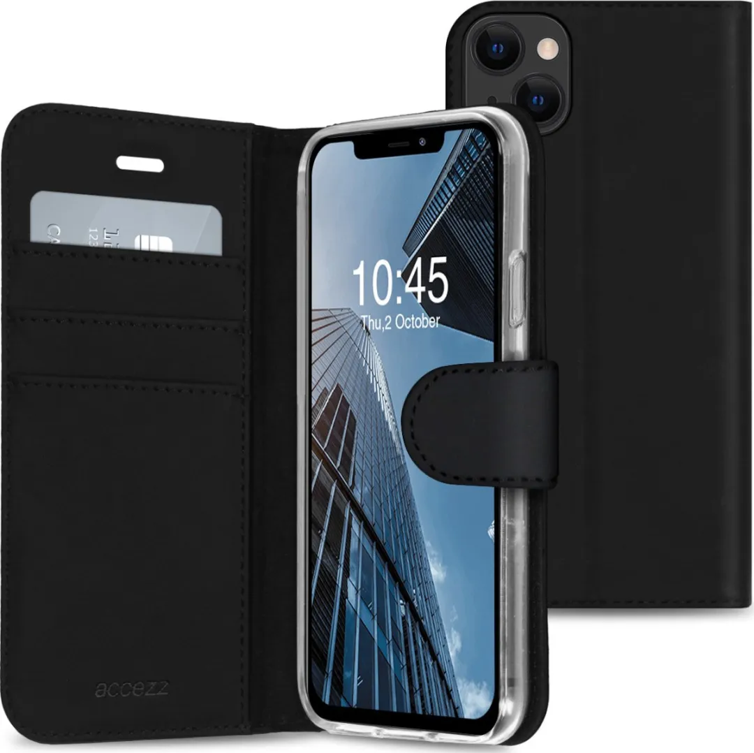 Accezz Hoesje iPhone 13 Wallet Softcase