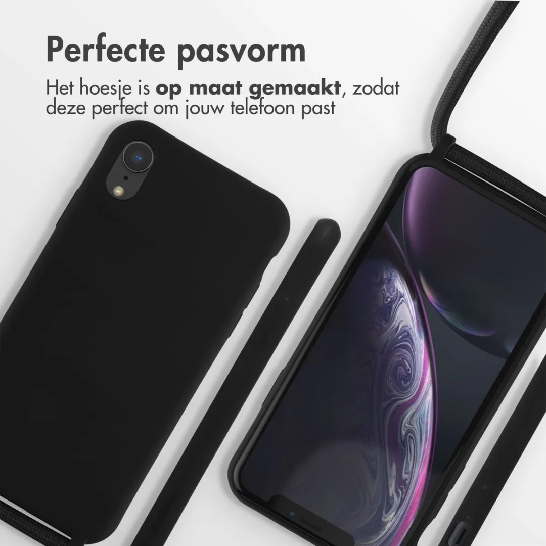 Imoshion iPhone XR Siliconen Hoesje - Zwart - afbeelding 6 van 6