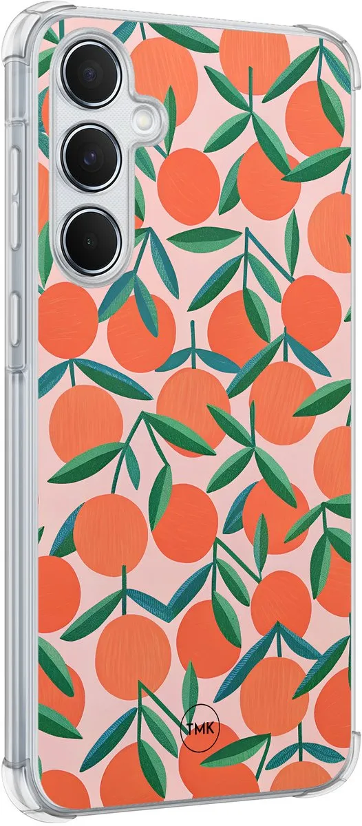 Casevibes Shockproof Hoesje Samsung Galaxy A55 - Oranje - S/A55/S/020
