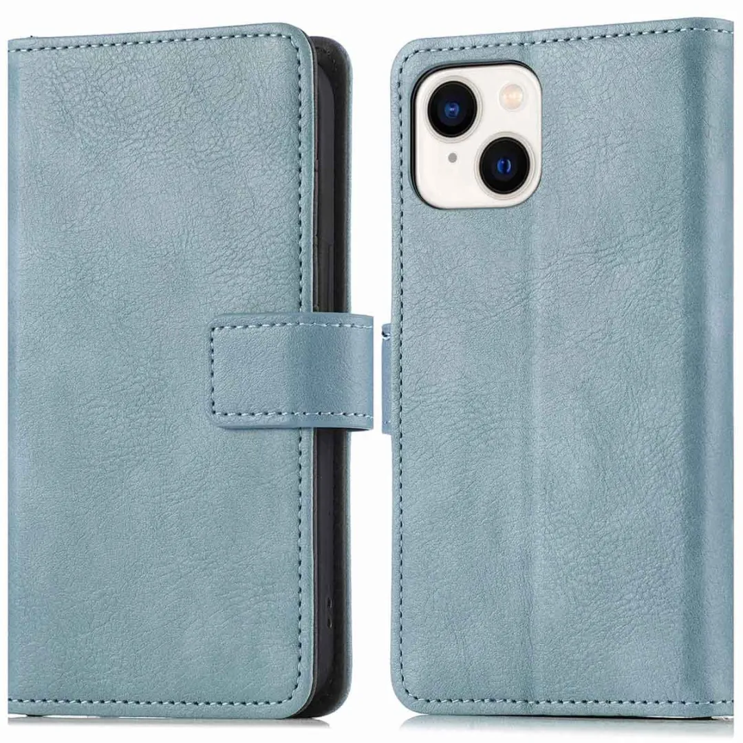 Imoshion Hoesje iPhone 15 Plus Lichtblauw - 3 Pasjes