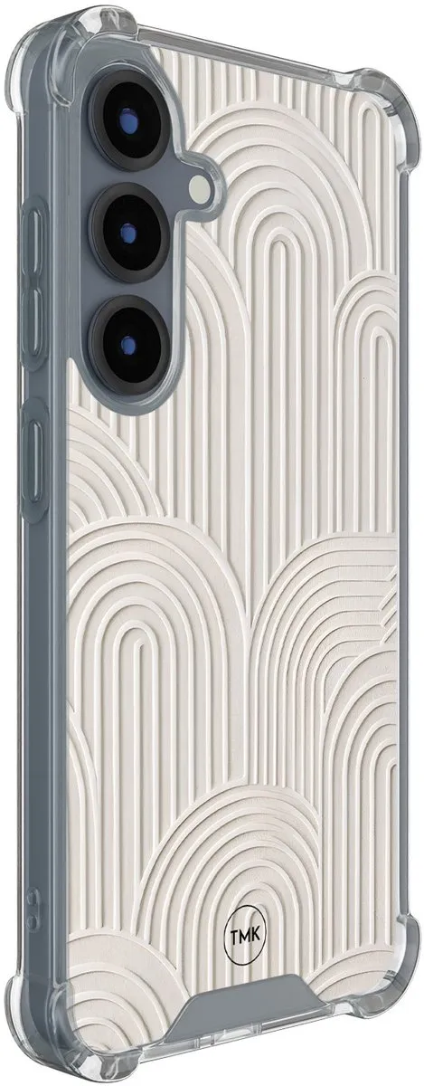 Casevibes Shockproof Hoesje Samsung Galaxy S25 S/S25/S/012 - Beige