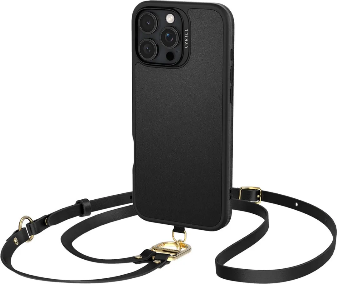 Spigen Cyrill Kajuk Mag Hoesje iPhone 16 Pro Max - Zwart