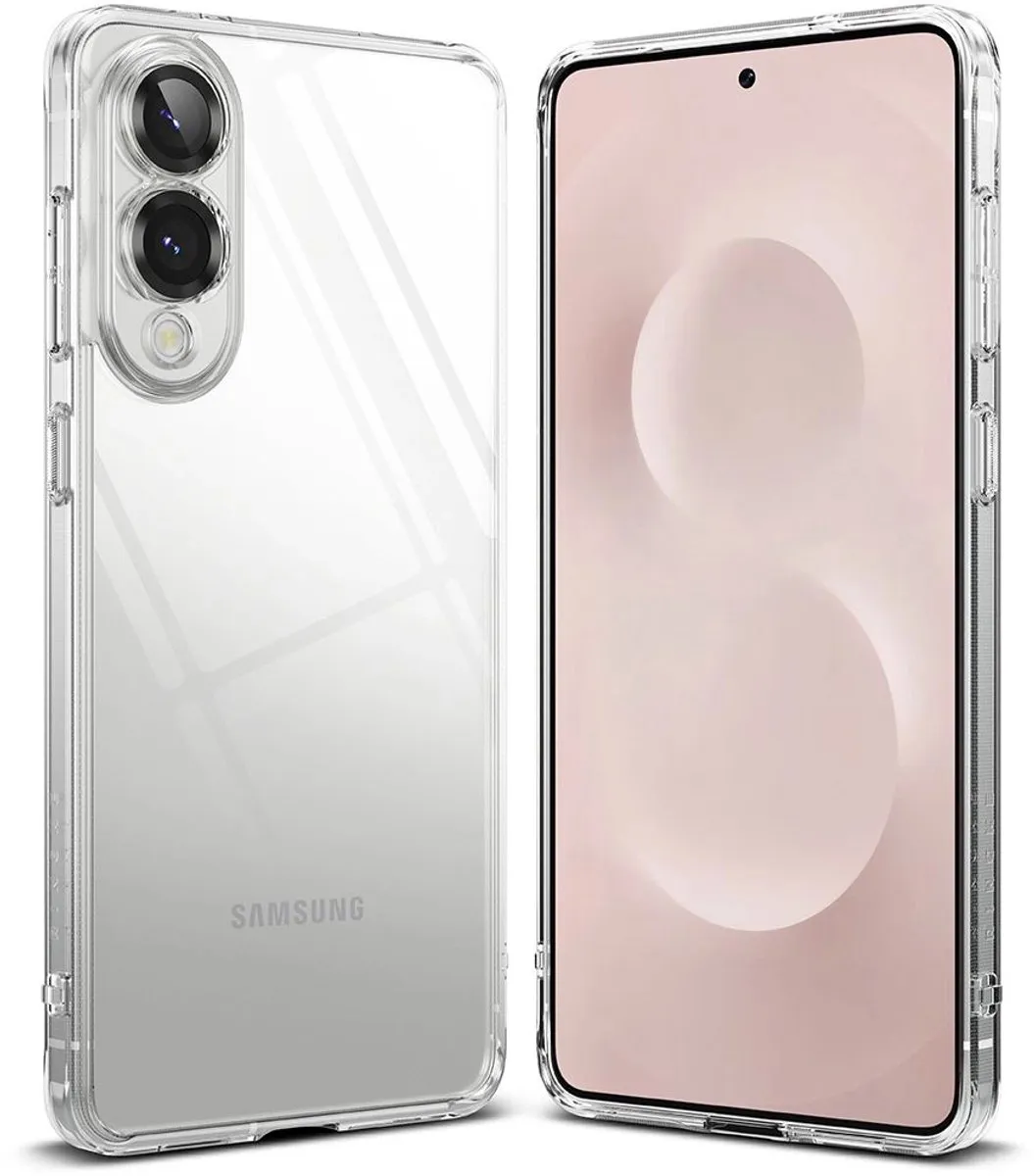 Ringke Fusion Case Samsung Galaxy S25 Edge - 1 Pasje - Zwart - afbeelding 5 van 6