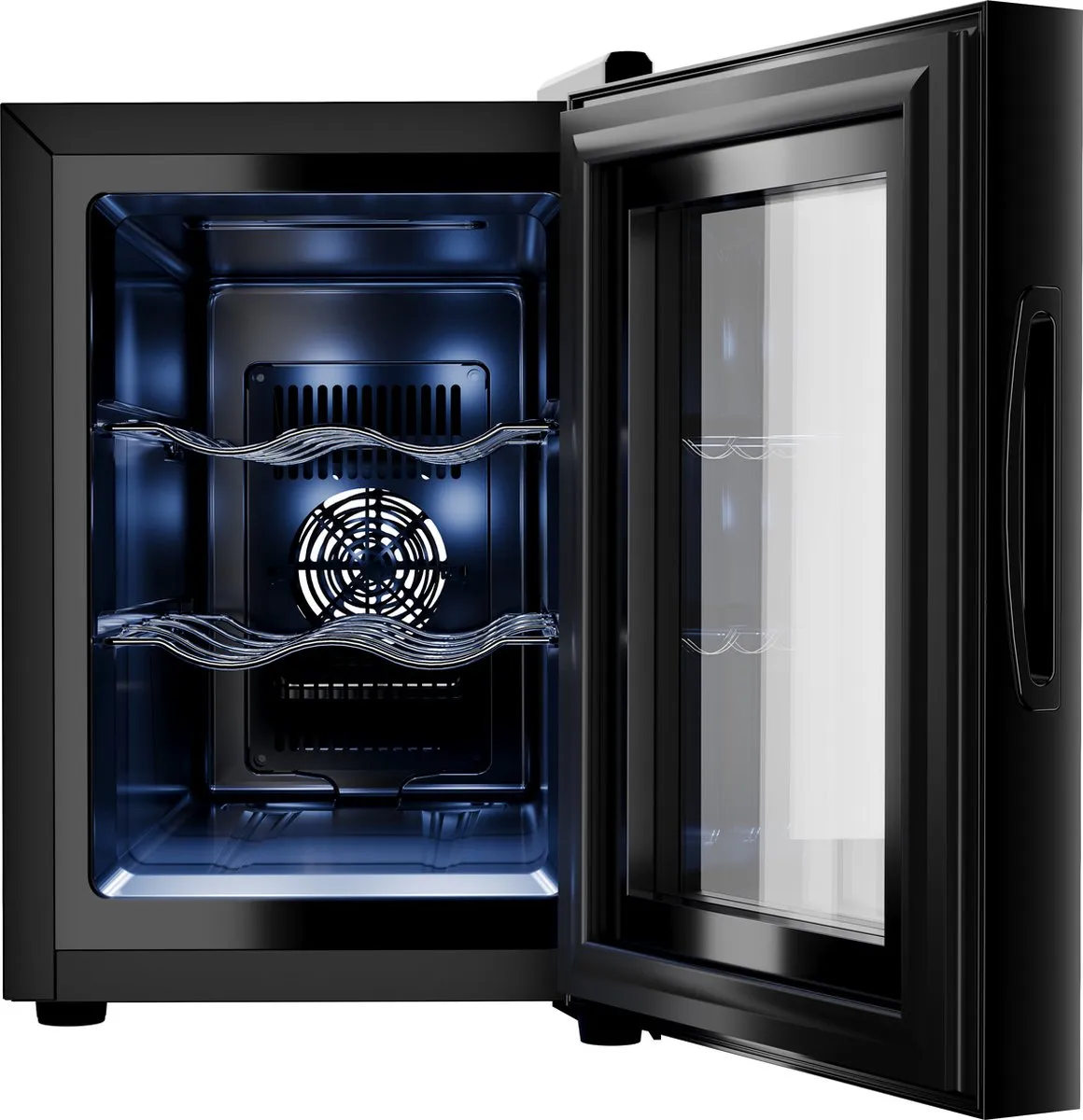 Tristar WR-7506 - Wijnkoelkast 6 Flessen - Wijnklimaatkast - 5 ⁰C tot 18 ⁰C - Zwart