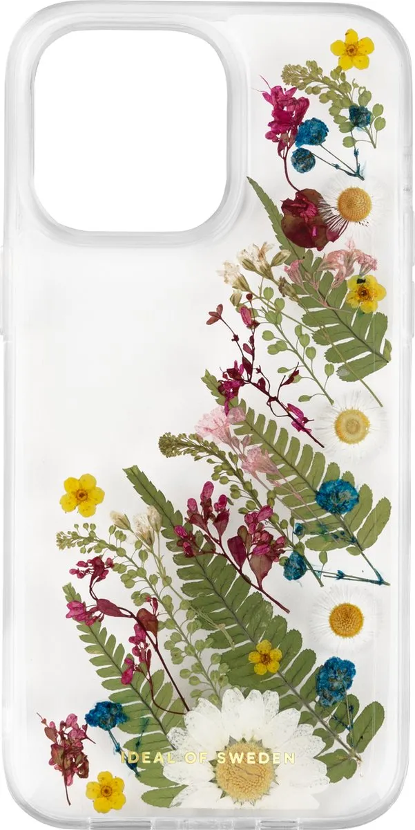 iDeal of Sweden Clear Case iPhone 14 Pro Max Summer Meadow