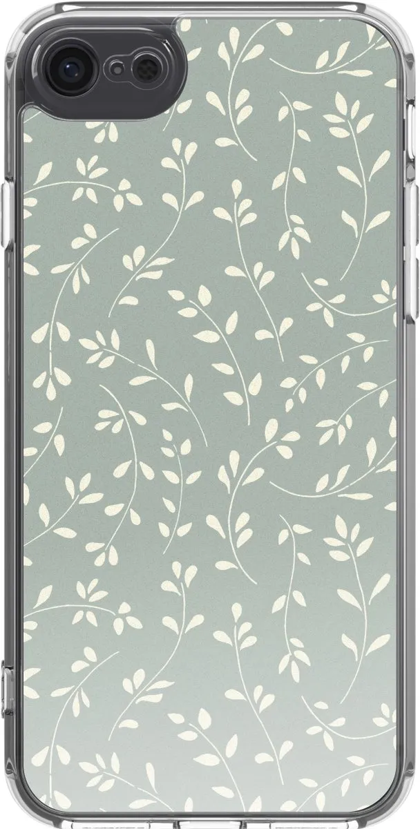 Imoshion Hoesje iPhone 8/SE 2020/2022 Smoke Green Flowers