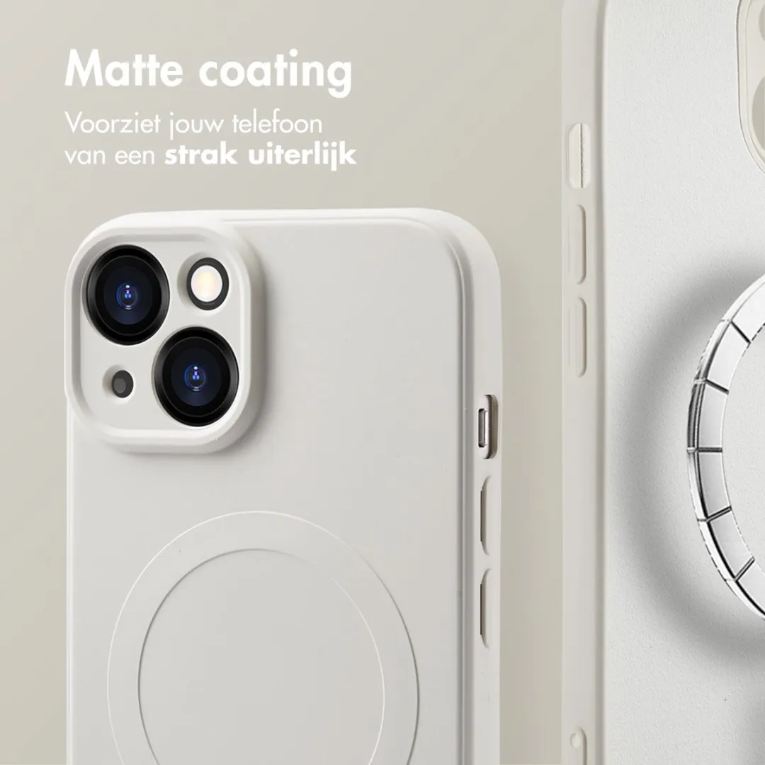 Imoshion Hoesje iPhone 14 Beige - MagSafe