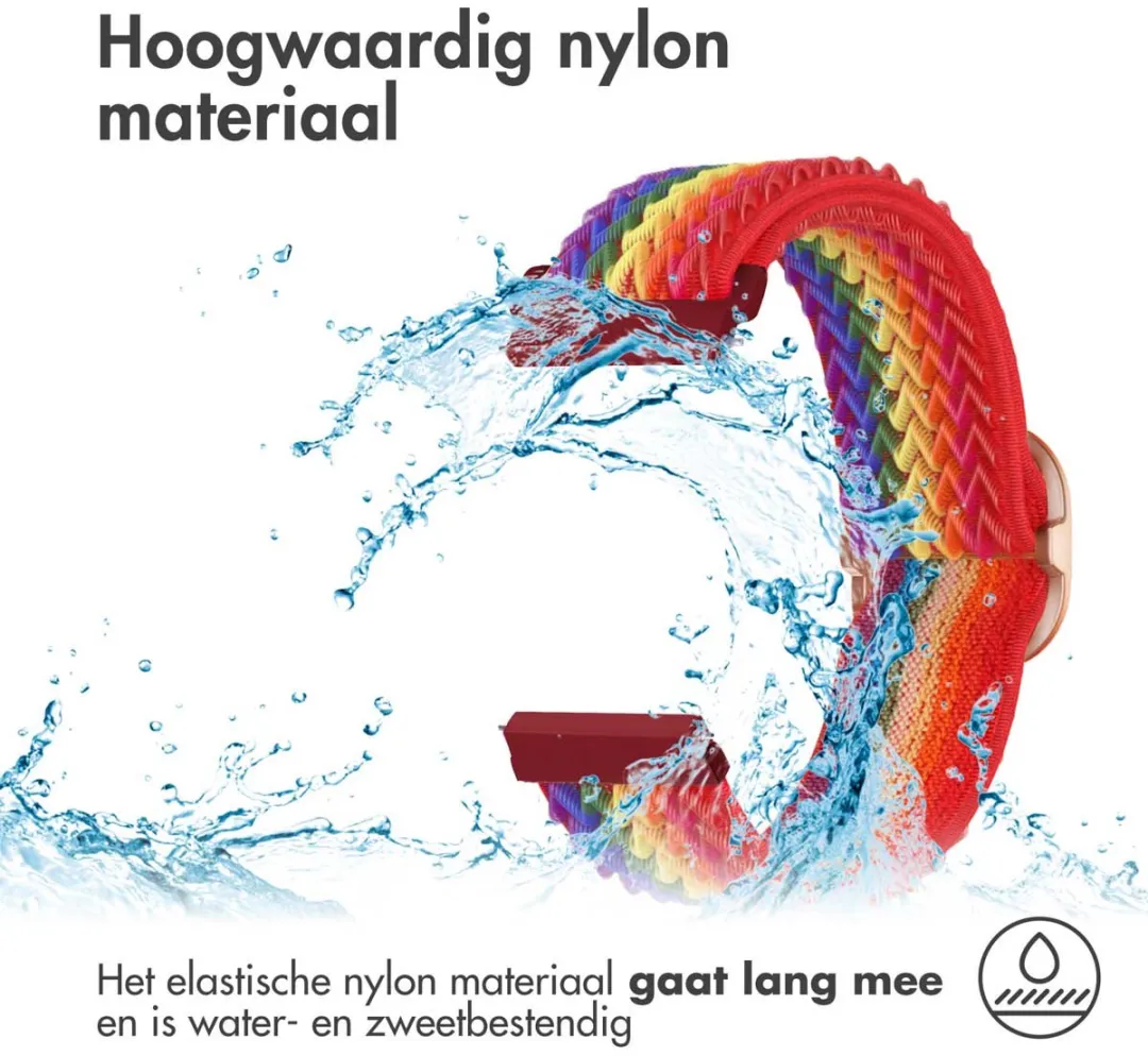 Imoshion Elastisch Nylonbandje 22mm - Rainbow