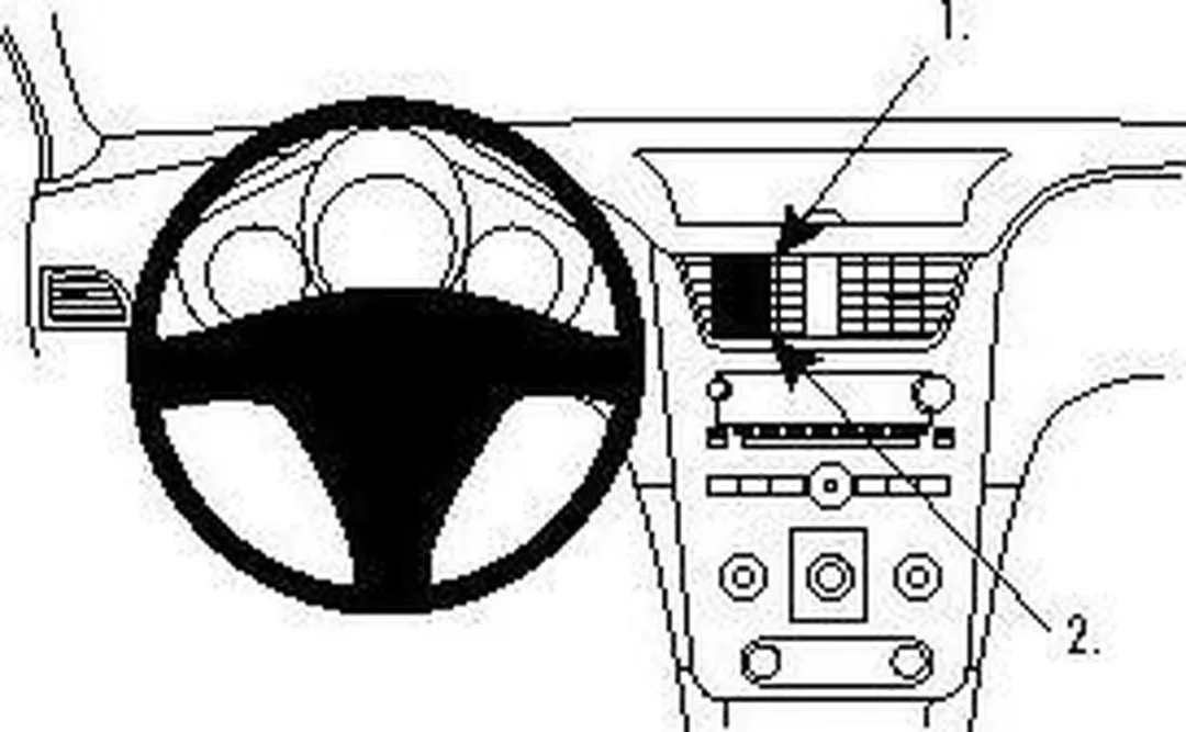 Brodit ProClip Houder Chevrolet Malibu 2008-2012 - 854155