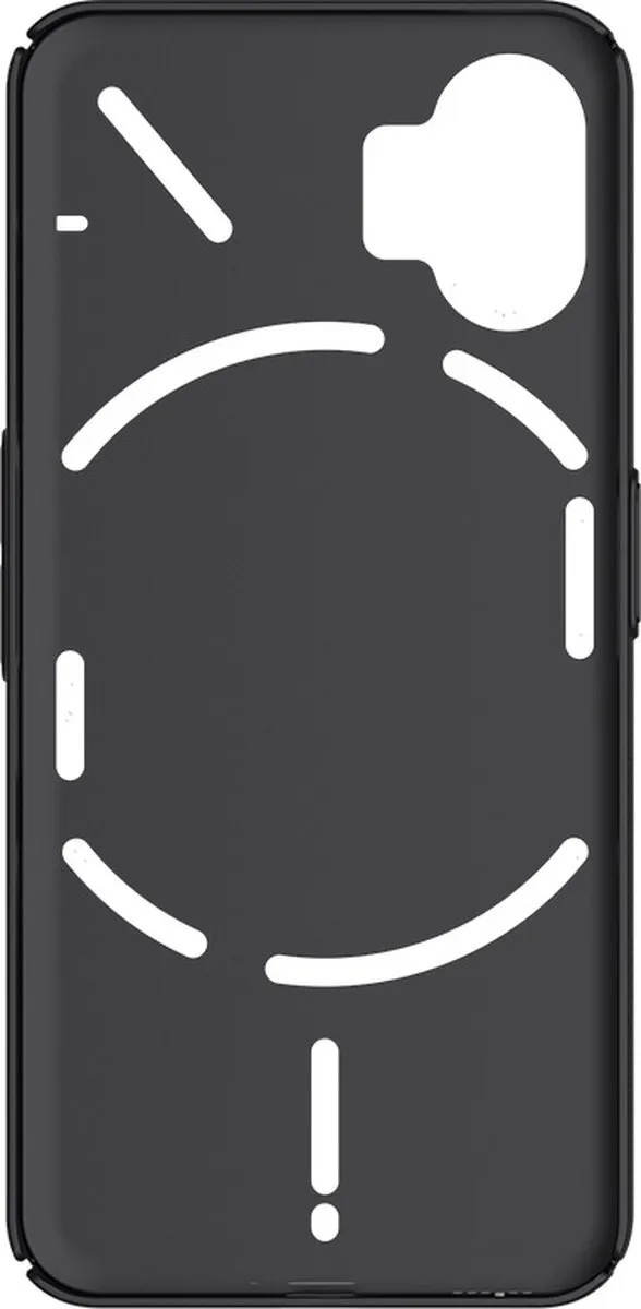 Nillkin Super Frosted Shield Hoesje - Nothing Phone (2) - Zwart