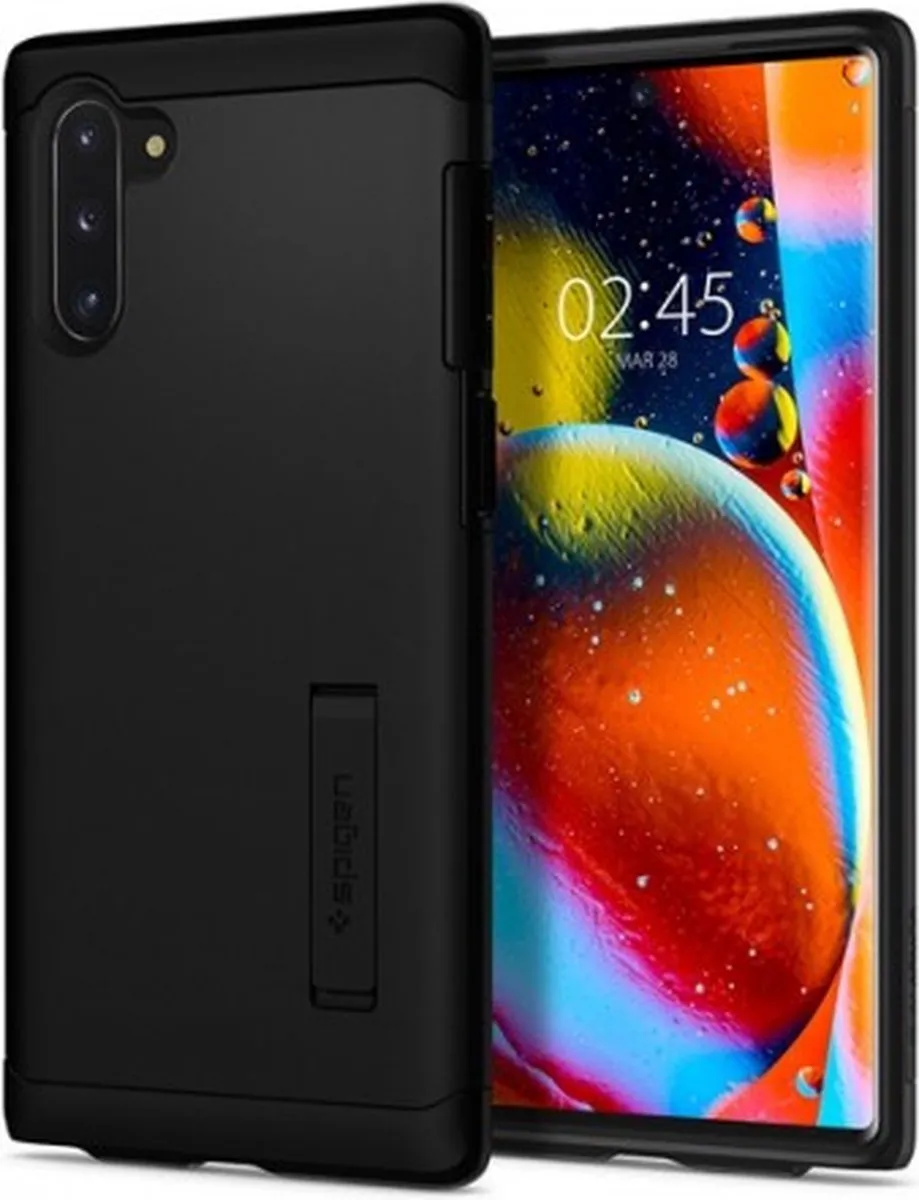 Spigen Slim Armor Hoesje Samsung Galaxy Note 10 - Zwart