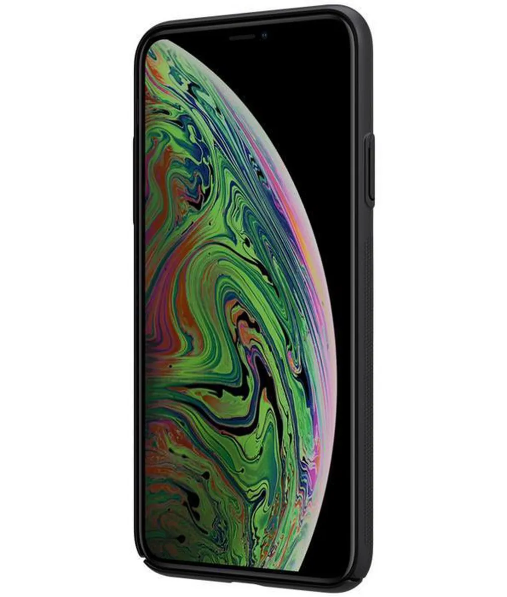 Nillkin Frosted Shield Hoes iPhone 11 - Zwart - afbeelding 3 van 5