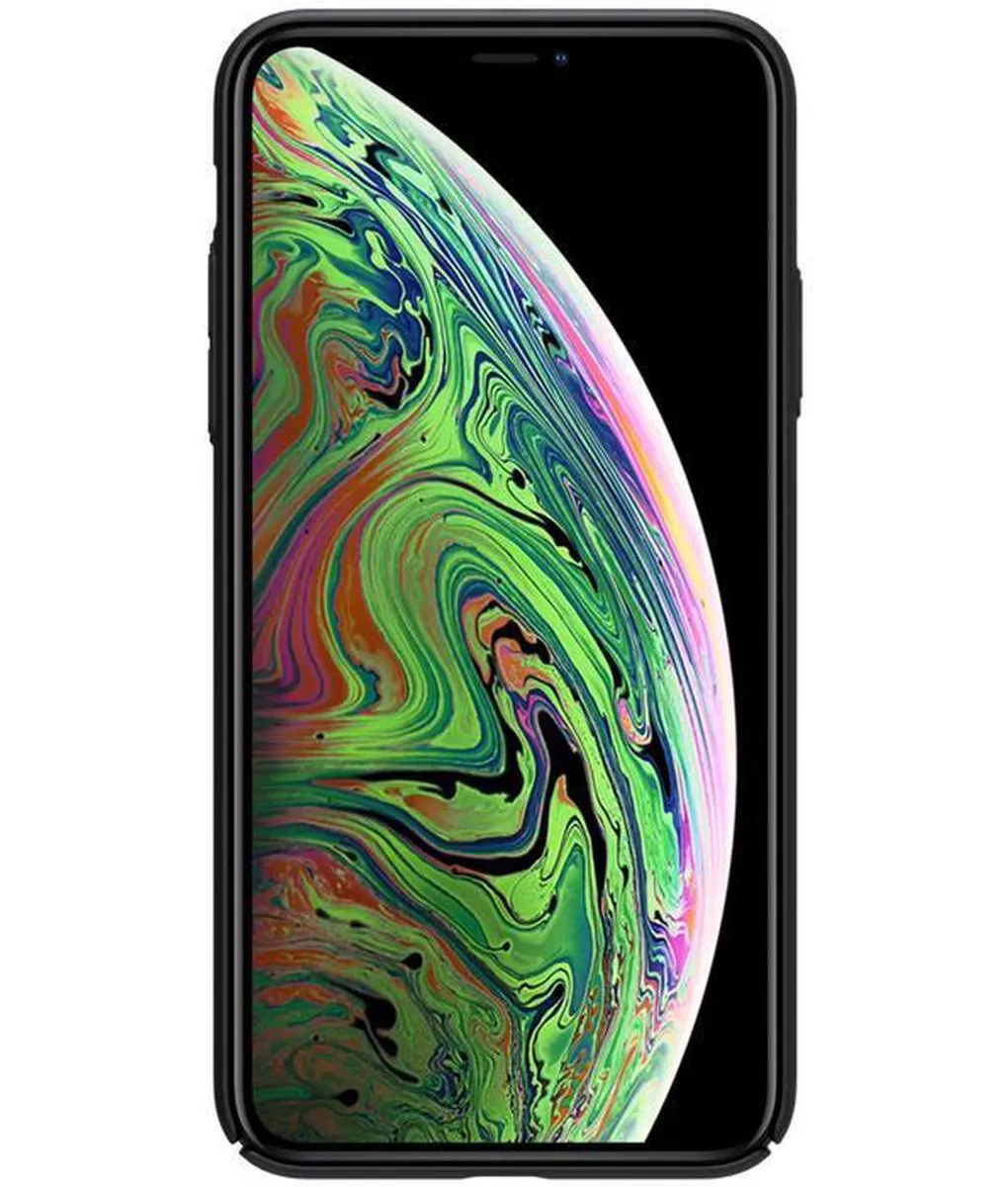 Nillkin Frosted Shield Hoes iPhone 11 - Zwart - afbeelding 5 van 5