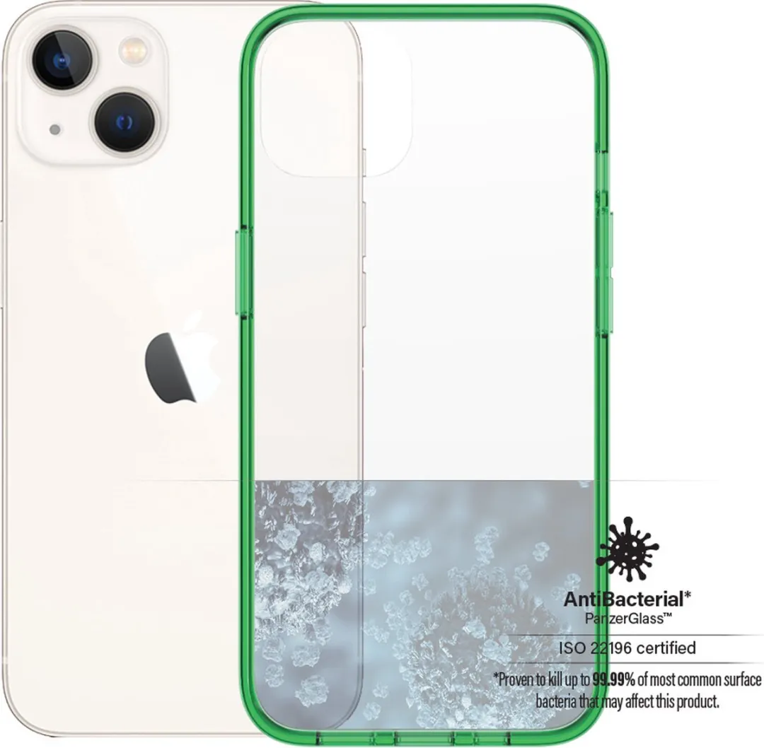PanzerGlass ClearCase Groen Hoesje iPhone 13/14