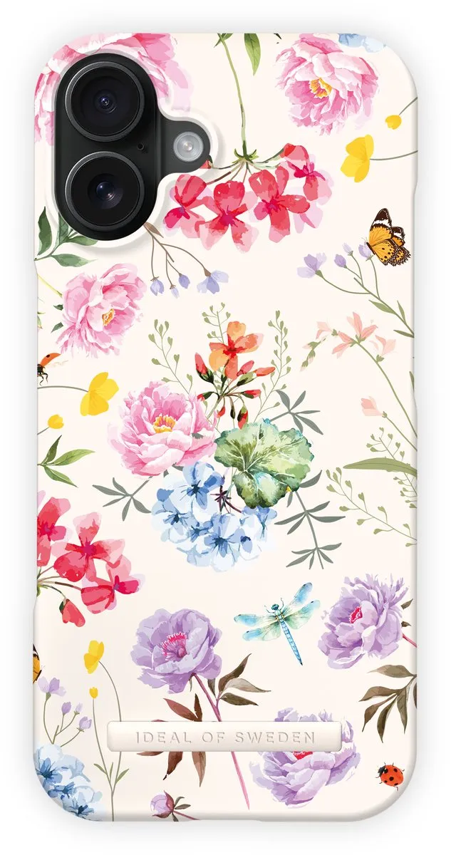iDeal of Sweden Printed Case met magnetische ring geschikt voor iPhone 17 Forever Flower