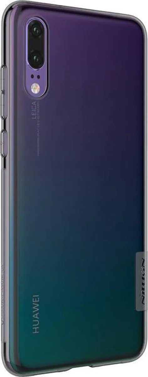 Nillkin Nature TPU Hoesje - Huawei P20 Grijs - afbeelding 5 van 5