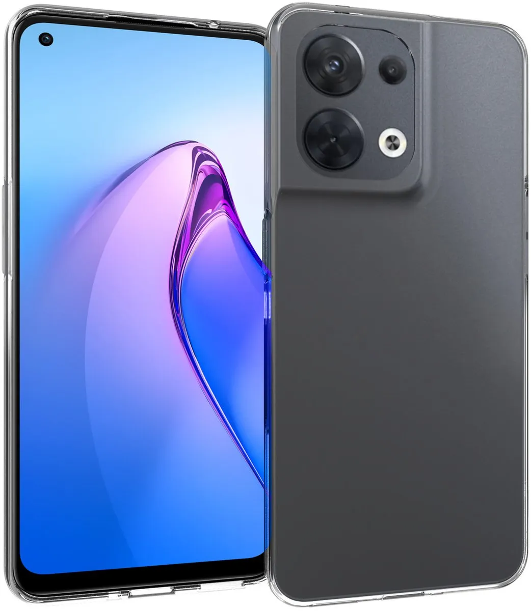 Accezz Hoesje Oppo Reno 8 5G - Transparant