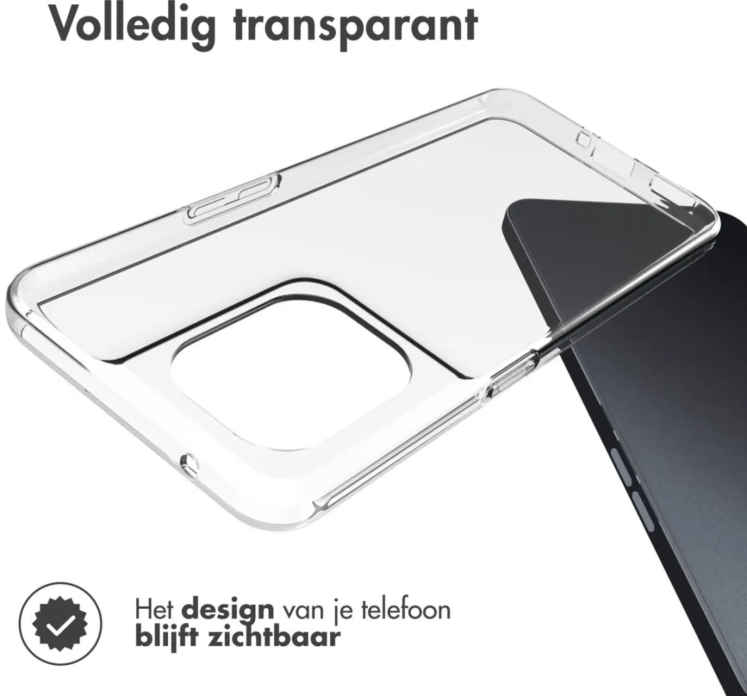 Accezz Hoesje Oppo Reno 8 5G - Transparant