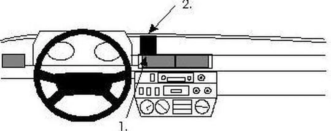 Brodit Proclip Center Mount 852056