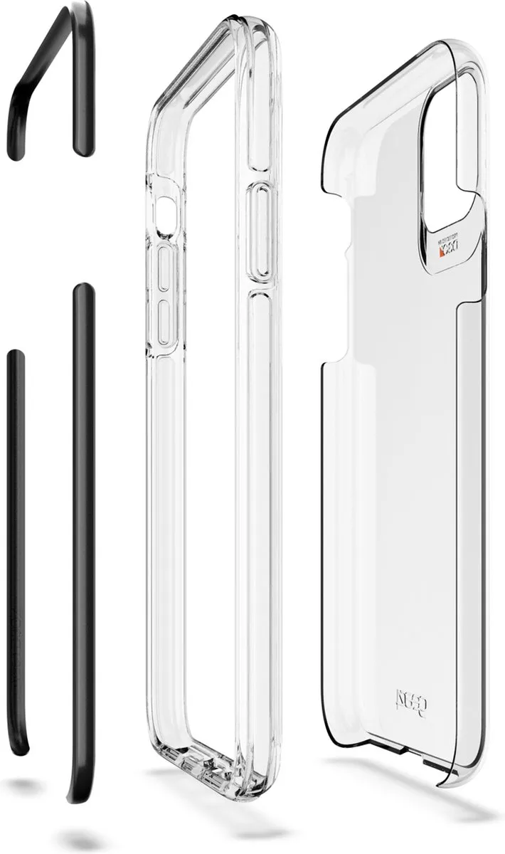 Gear4 Piccadilly iPhone 11 Pro Max Hoesje - Zwart - 702003743