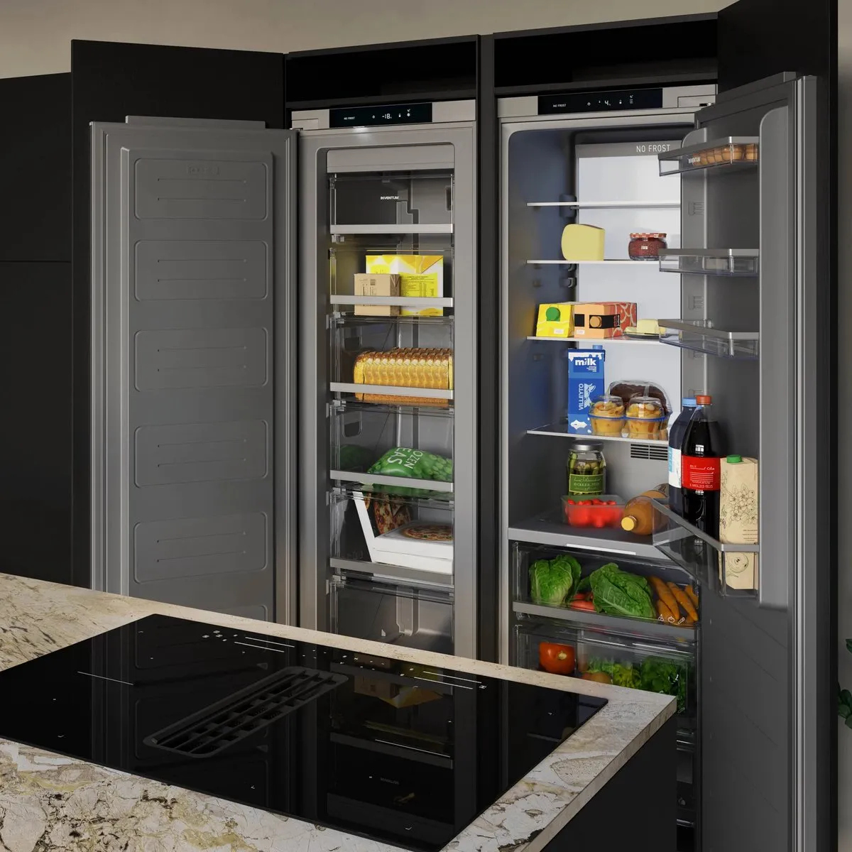 Inventum IKK1786GS Inbouw Koelkast Sleepdeur 280L - afbeelding 6 van 6