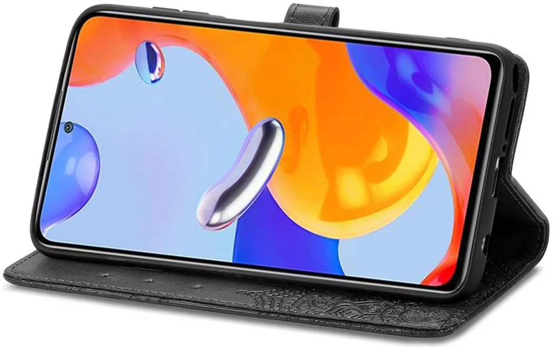 Imoshion Hoesje Xiaomi Redmi Note 11 Pro - 3 Pasjes - Zwart