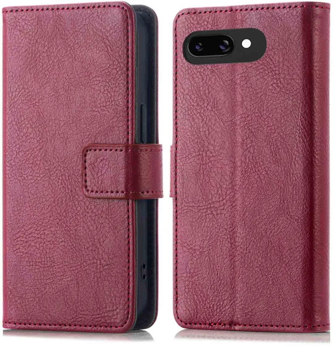 imoshion Hoesje Google Pixel 9a - 3 Pasjes Bordeaux