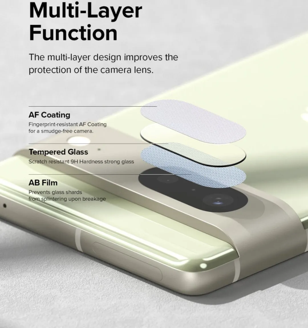 Ringke Google Pixel 7 Camera Protector - 3 Stuks
