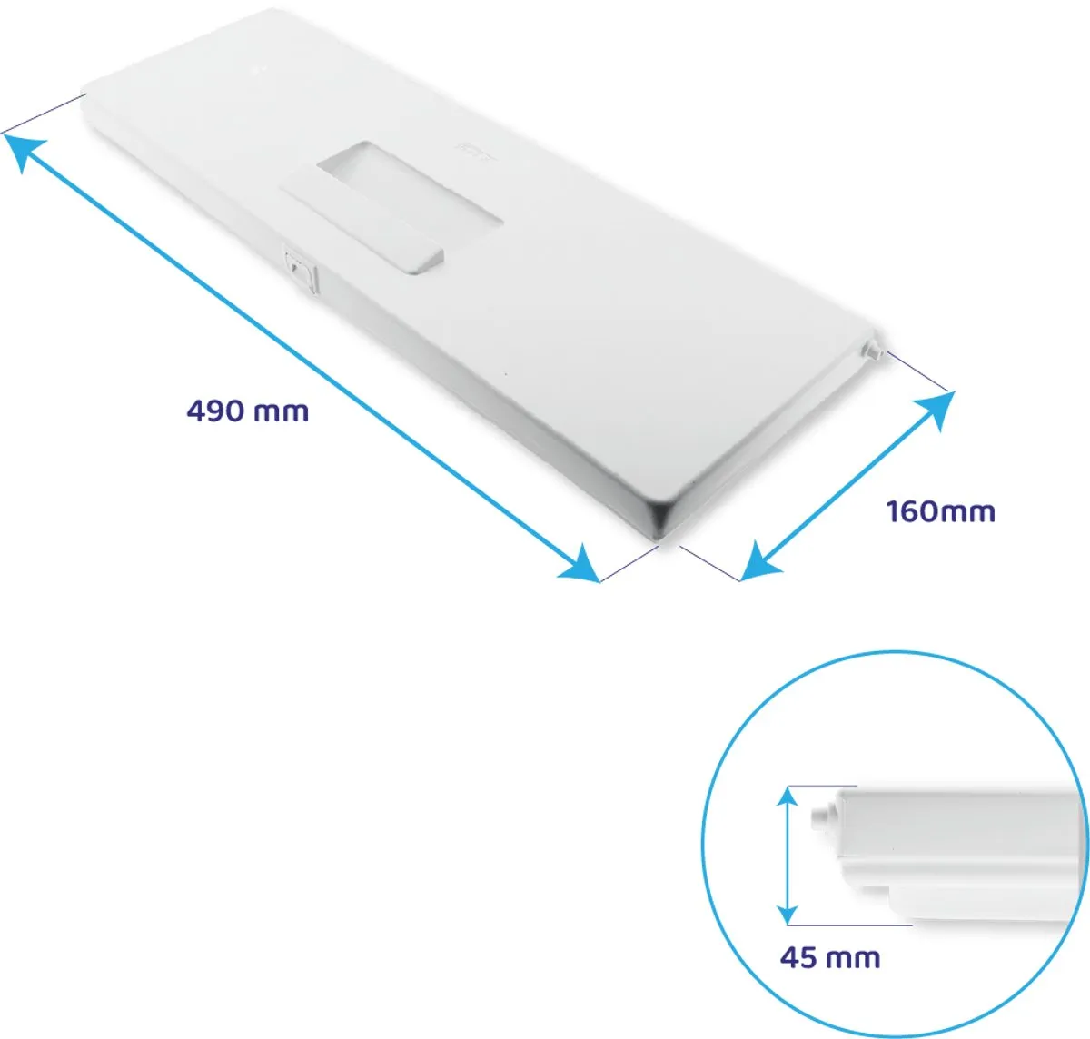 Bosch Diepvriesdeur 00296700 - Wit