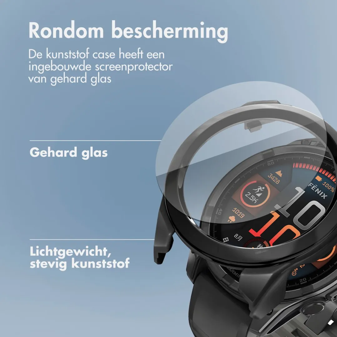 Imoshion Screen Protector Garmin Fenix 8 43mm - Zwart