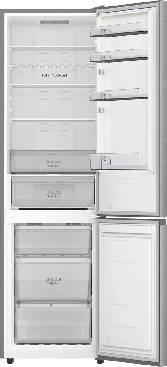 Hisense RB440N4ACA Koel-vriescombinatie 336L - No Frost - RVS