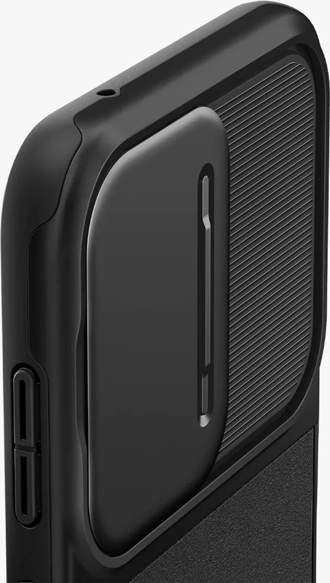 Spigen Optik Armor Hoesje ACS06380 - Samsung Galaxy S23 FE - Zwart