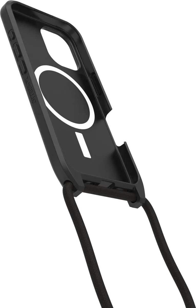 OtterBox React Necklace Mag iPhone 16 Hoesje - 77-96814 - Zwart
