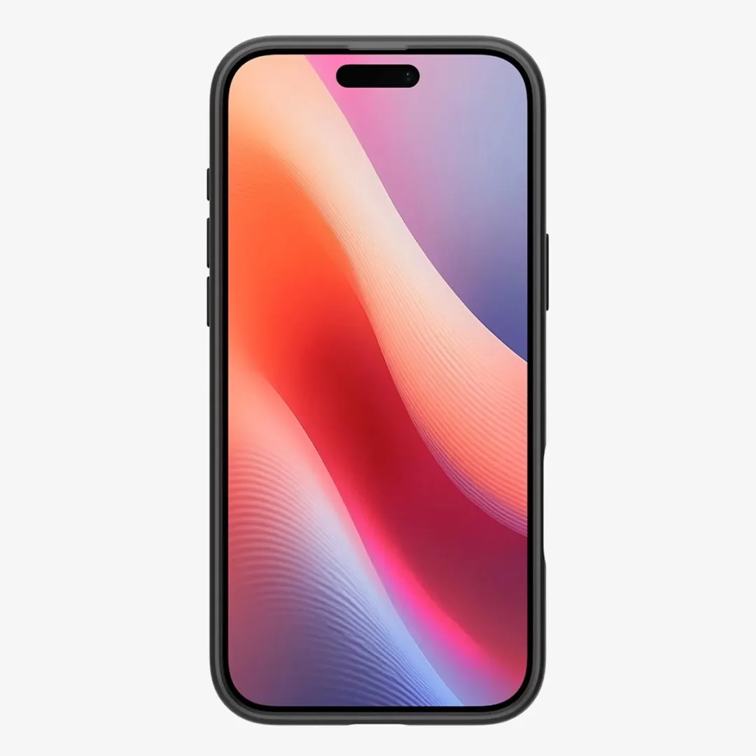 Spigen Ultra Hybrid S ACS08379 iPhone 16 Pro Hoes - MagFit - Zwart/Transparant